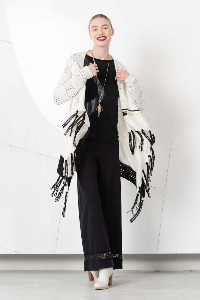 Gilet poncho Cavaletti