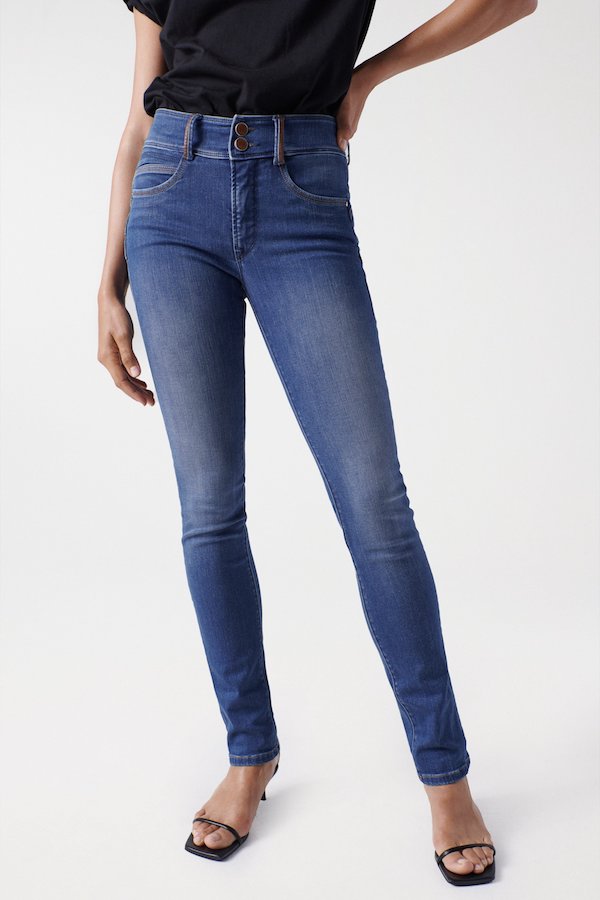 Jean Push In Secret slim Salsa 126492
