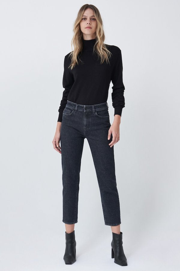 Jean True cropped slim Salsa 126113
