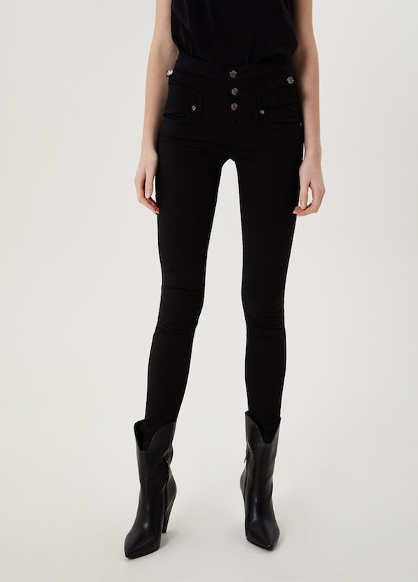 Jeans Liu Jo WXX037 Rampy noir