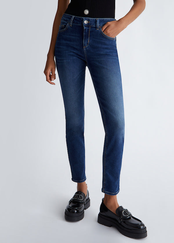 Jeans skinny Liu Jo adaptable à la taille