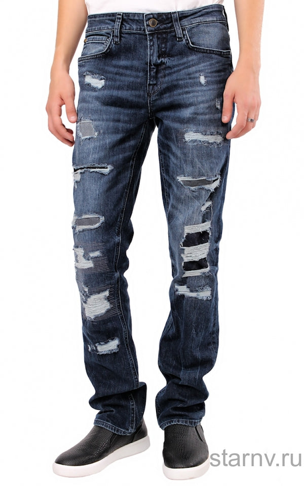 Jeans troué et rappiécé Guess