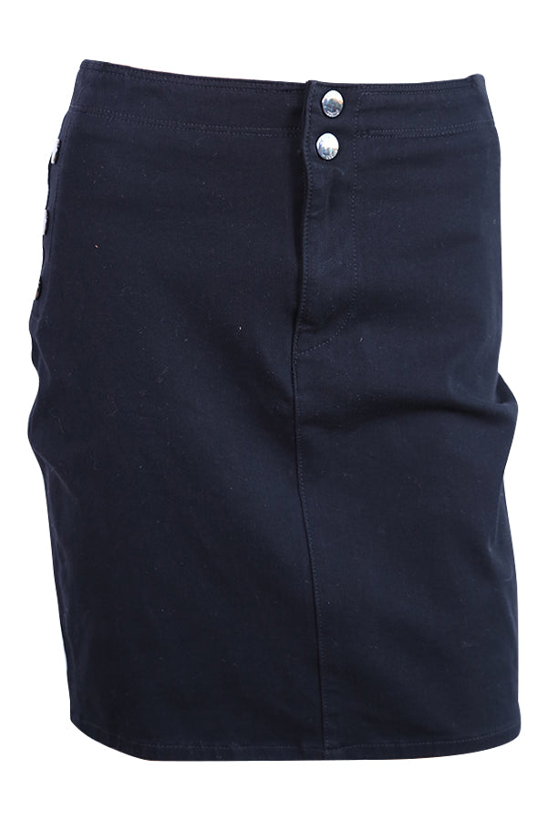 Jupe Guess W64D58D2990 Bonny Midi noir