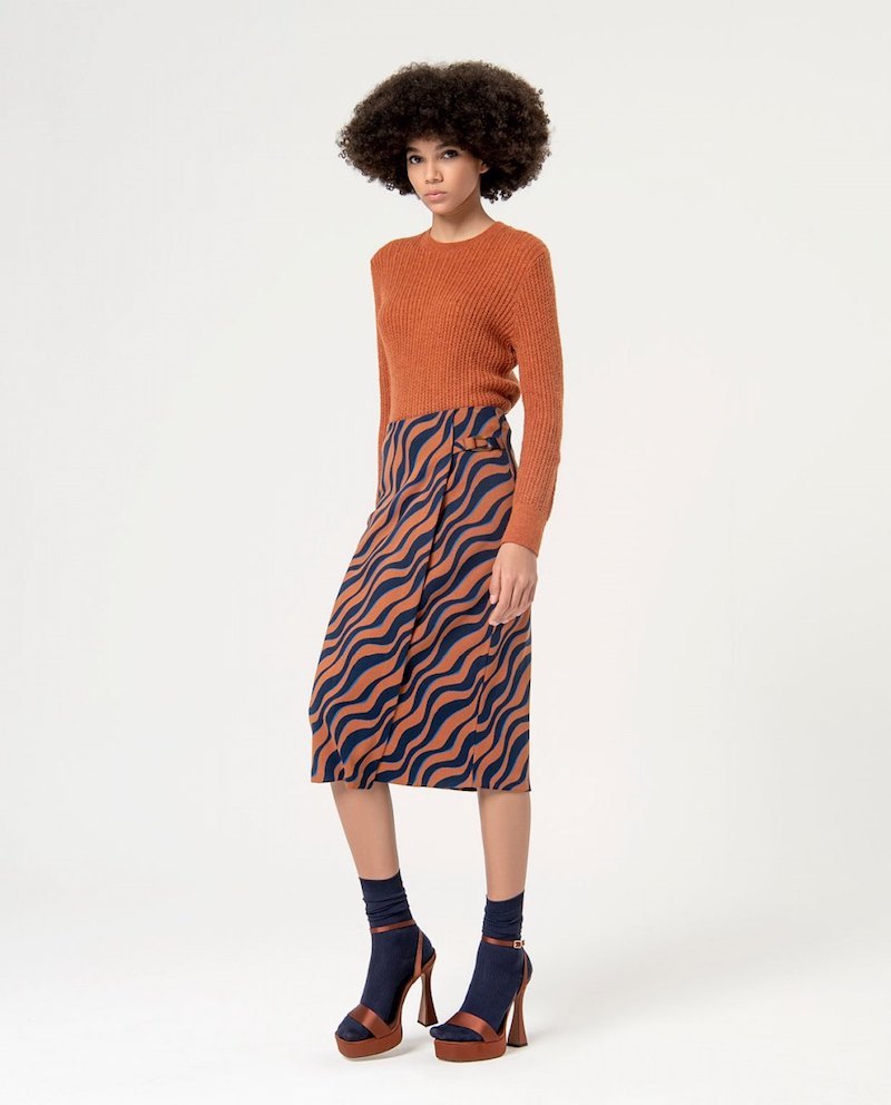 Jupe Surkana jacquard épais