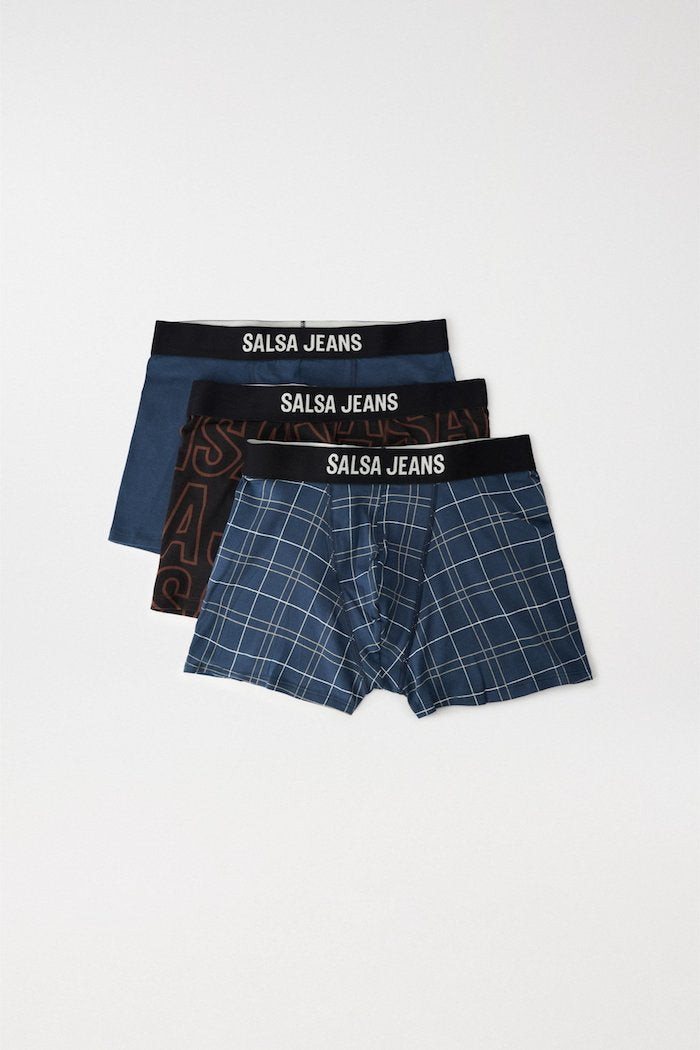 Lot de 3 boxer Homme Salsa