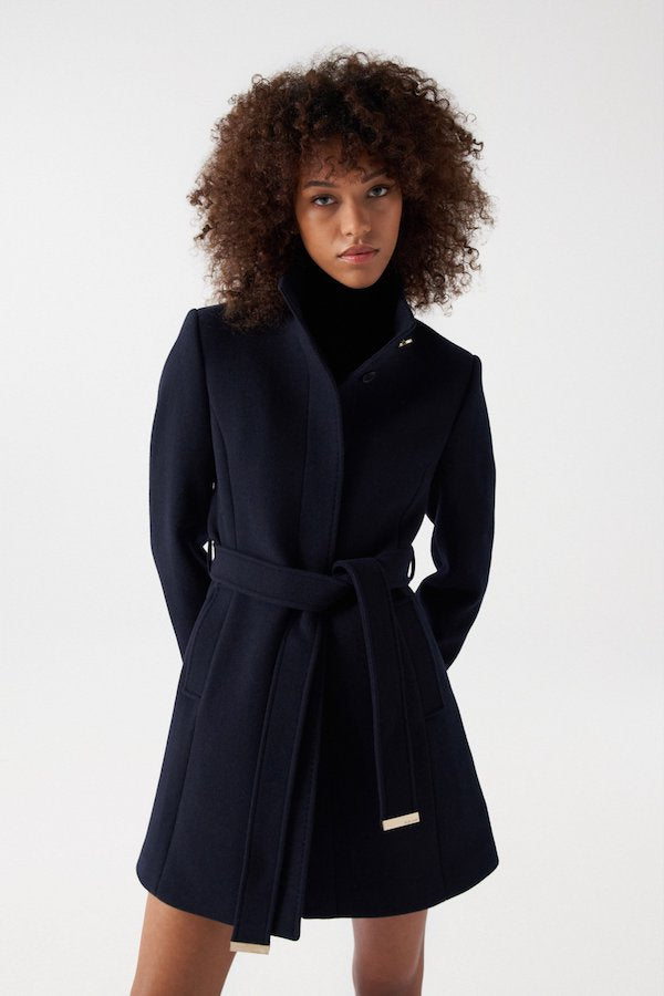 Manteau court Salsa Jeans bleu
