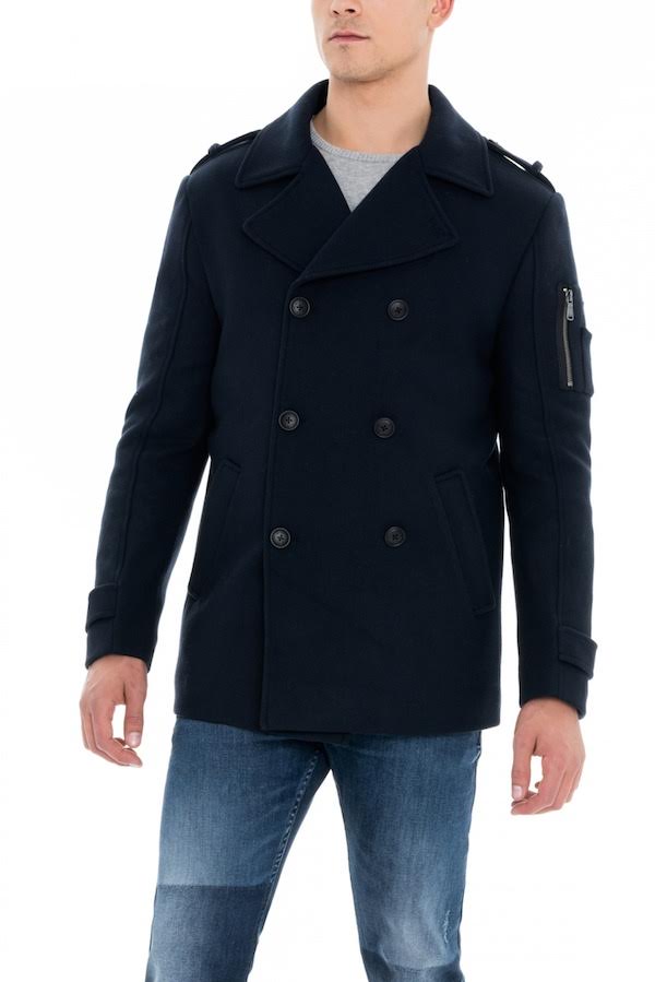 manteau drap de laine salsa 118152