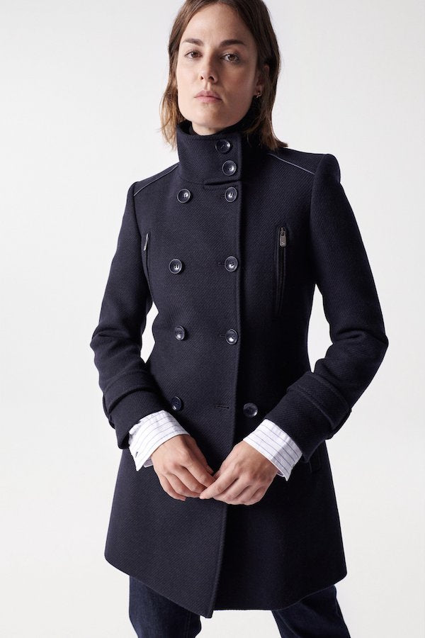 Manteau Salsa bleu marine