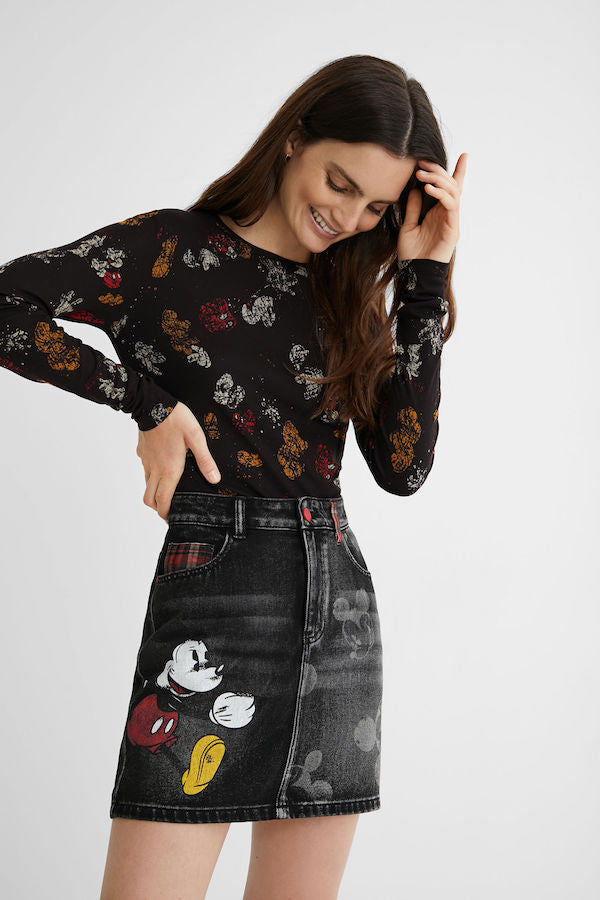 Mini Jupe Mickey Desigual 21WWFD13