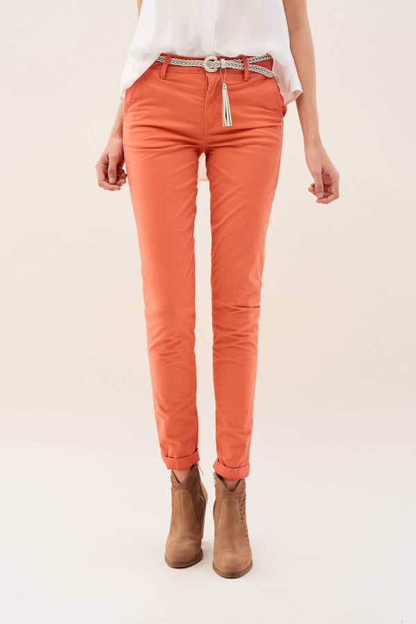 Pantalon Chino Saumon Salsa 121221