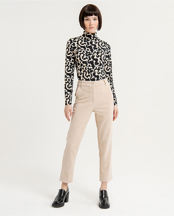 Pantalon chino velour Surkana