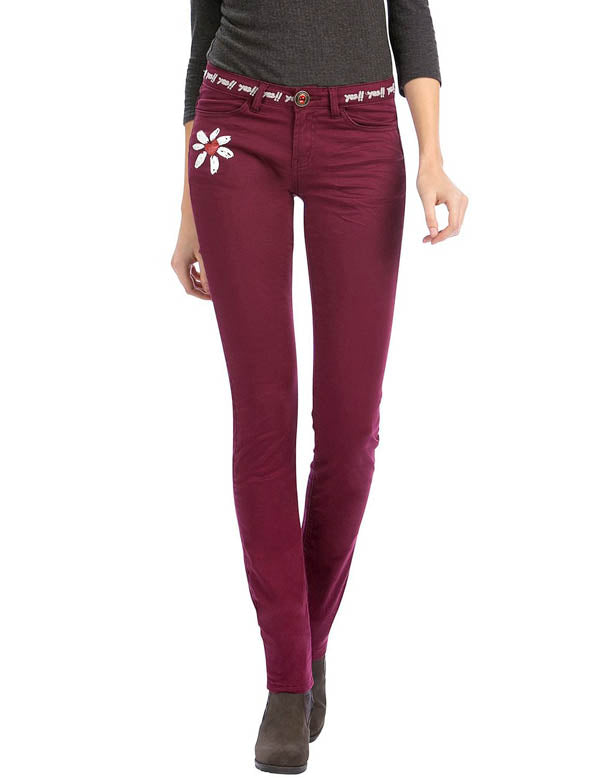 Pantalon Desigual 57P26C4 Bordeaux