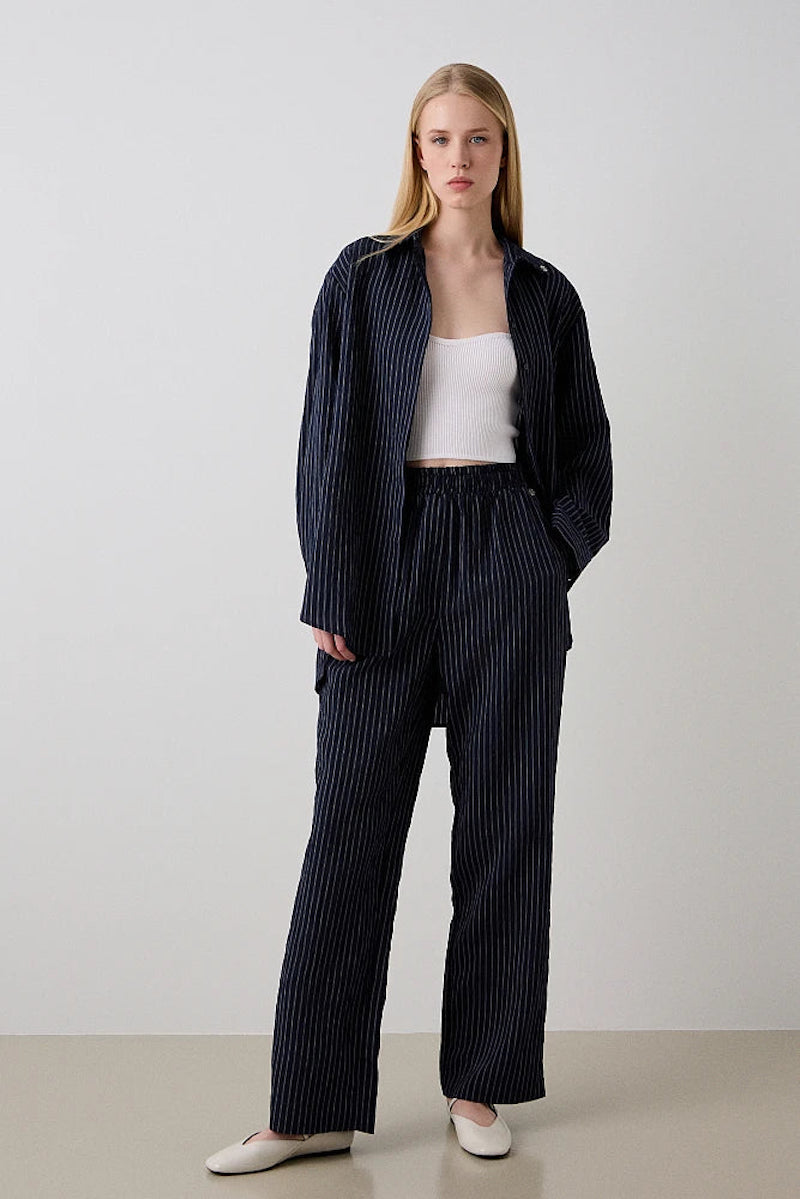 Pantalon à fine rayure BSB