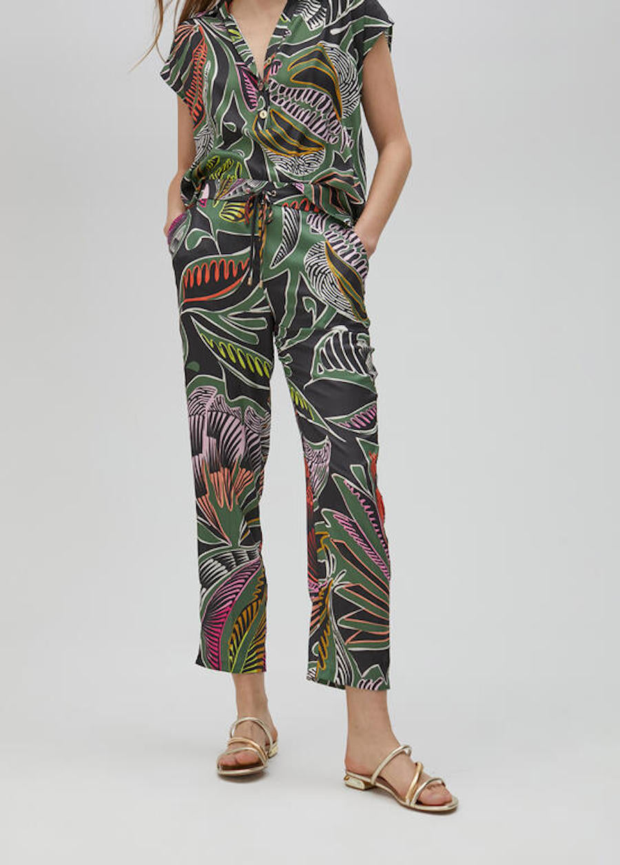 Pantalon fluide et floral Lola Casademunt