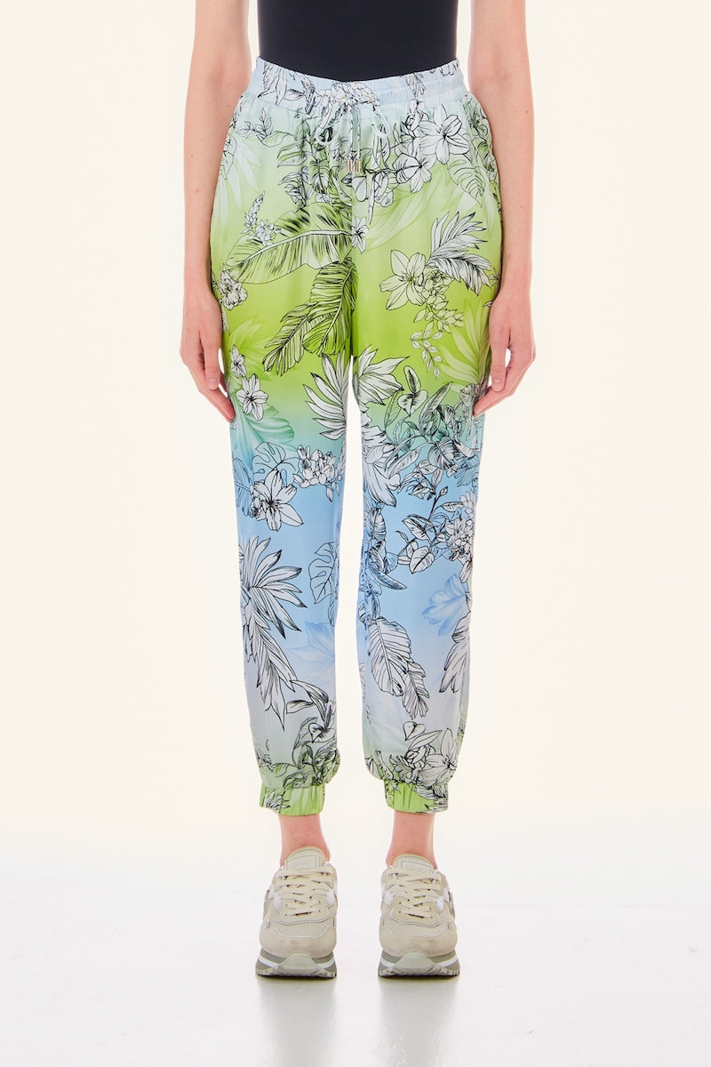 Pantalon fluide imprimé Liu Jo sport