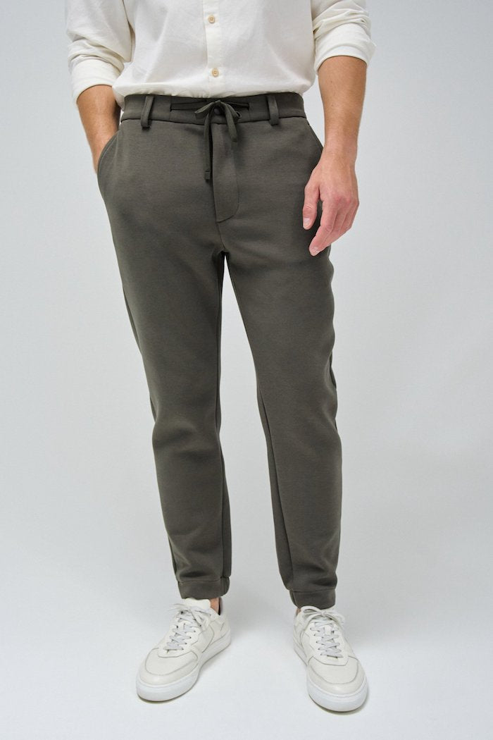 Pantalon jogger Salsa kaki