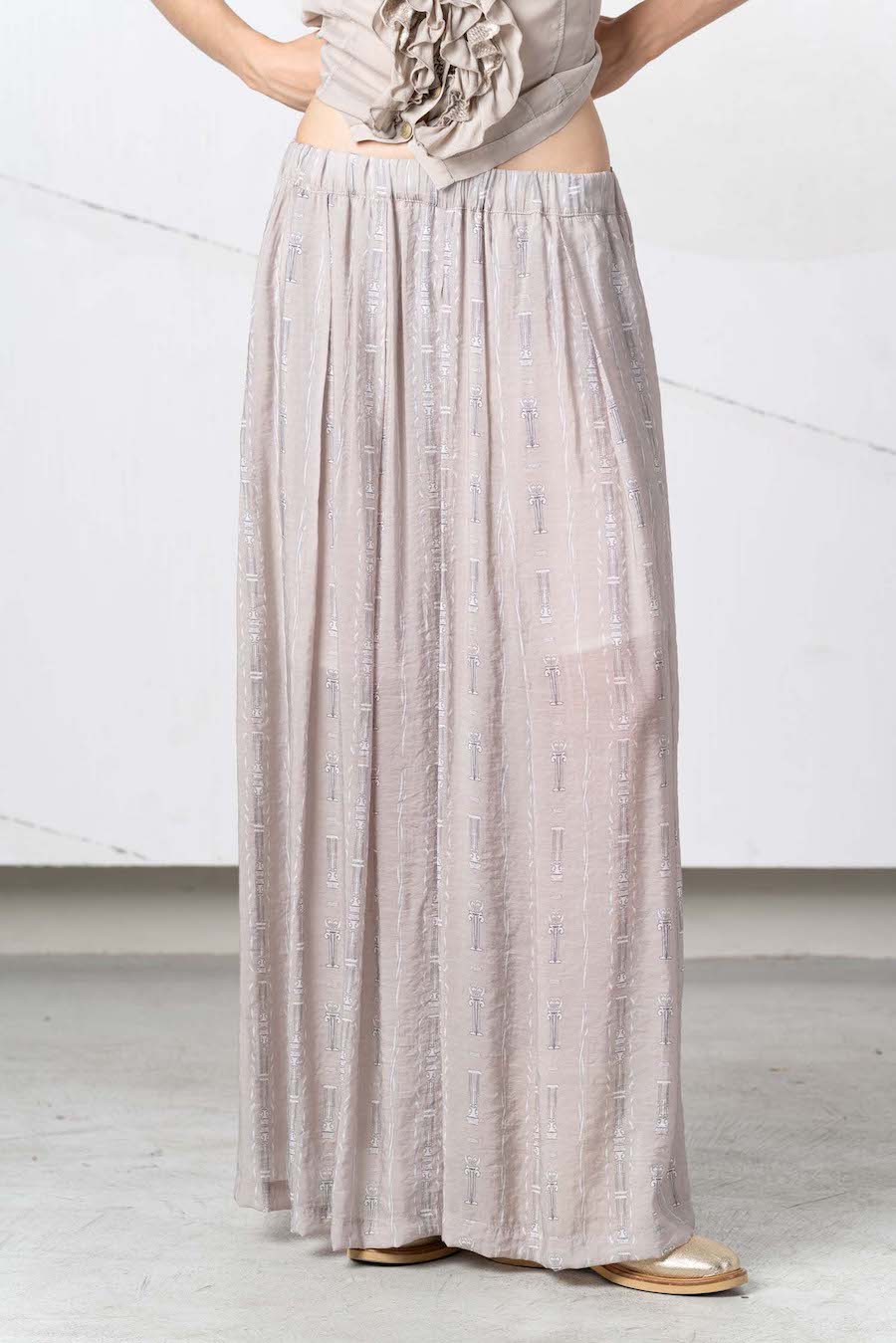 Pantalon large et fluide Elisa Cavaletti