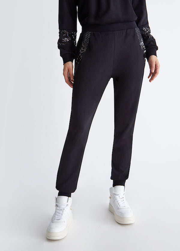 Pantalon sport Liu Jo avec strass