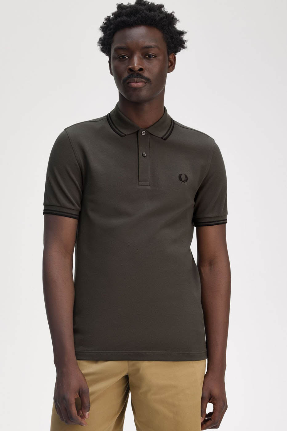 Polo Fred Perry vert champ