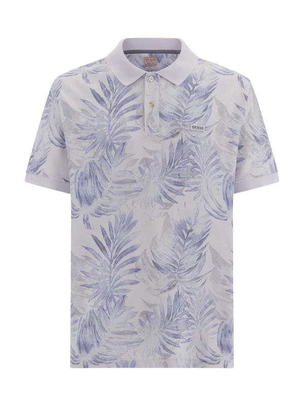 Polo imprimé tropical Guess M3GP10