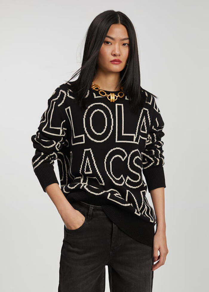Pull avec lettrage Lola Casademunt