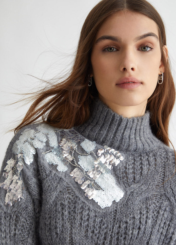 Pull en alpaga Liu Jo