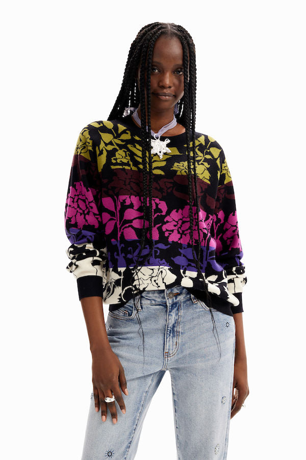 Pull en jaquard Desigual