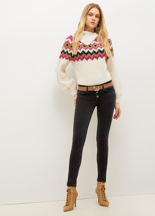 Pull en laine avec paillettes Liu Jo