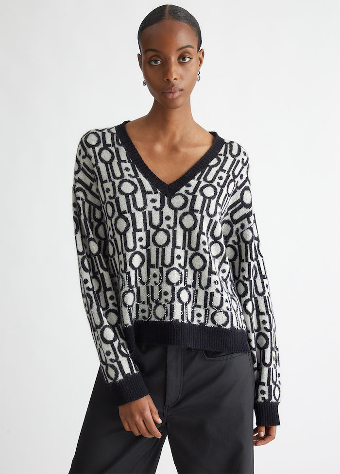 Pull en laine et alpaga Liu Jo