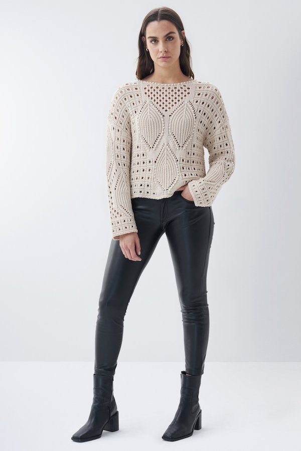 Pull en maille Salsa 125818