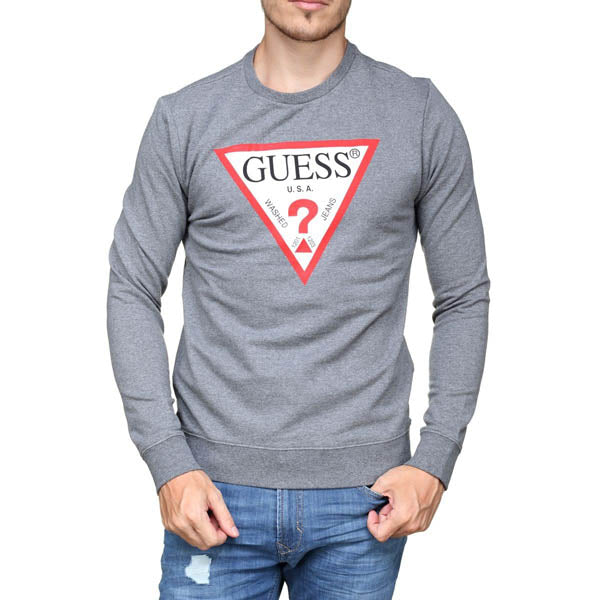 Pull Kelvin gris Guess M84Q08