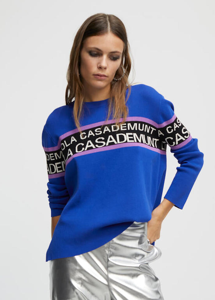 Pull lettrage Lola Casademunt