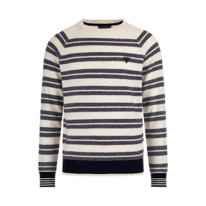 Pull rayé Guess pour homme