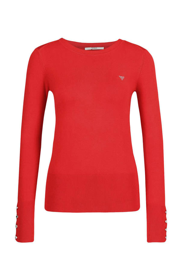 Pull rouge Guess W84R95