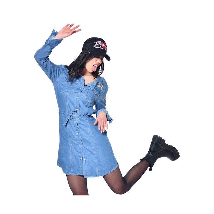 Robe chemise en jean Von Dutch