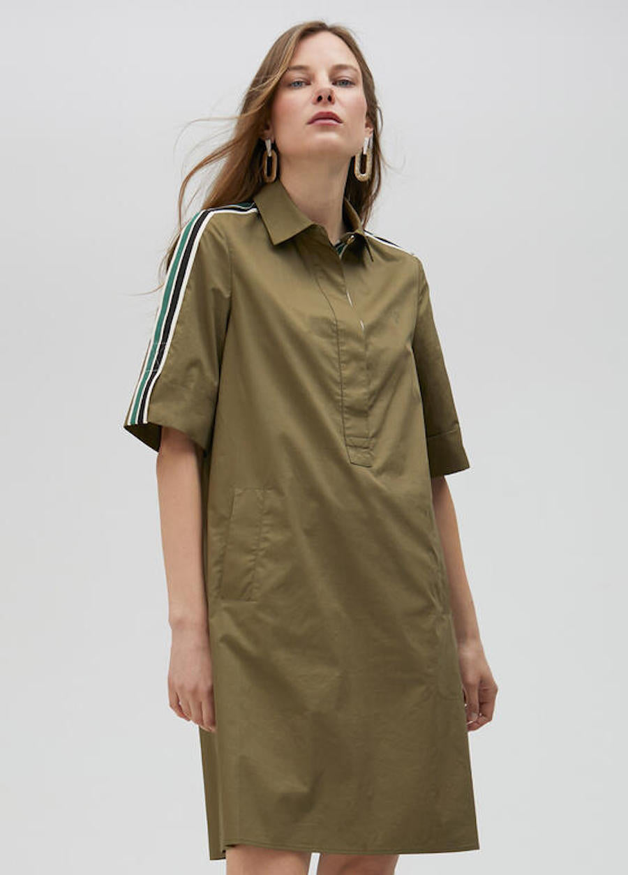 Robe chemise kaki Lola Casademunt