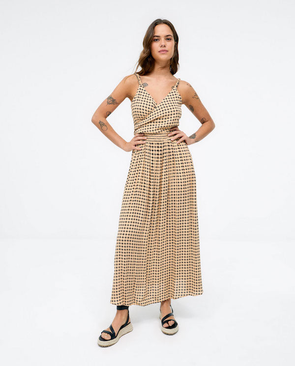 Robe col en v croisé Surkana 523HEBA723