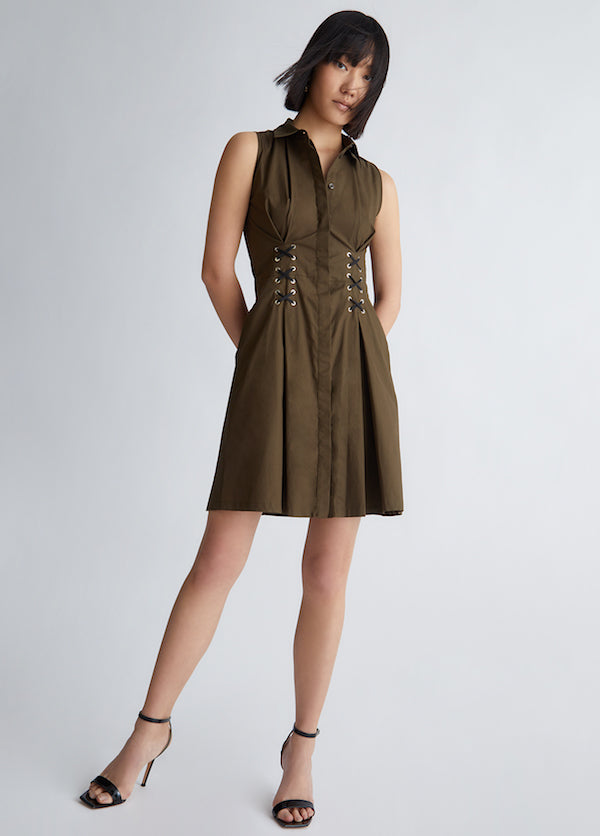 Robe courte avec lacets Liu Jo WA3161
