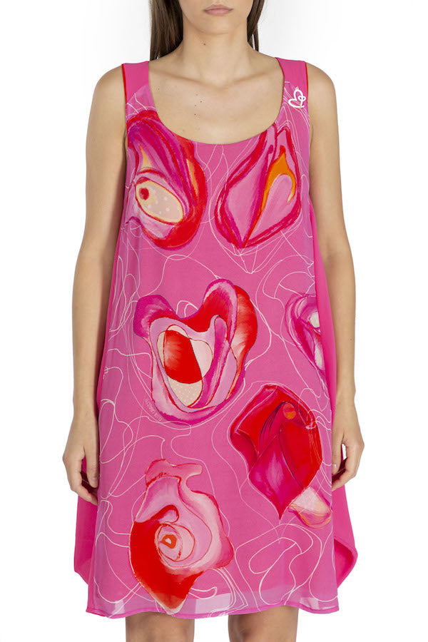 Robe courte sans manches Elisa Cavaletti
