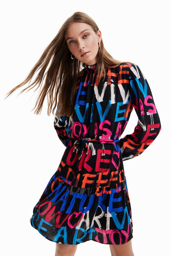 Robe courte Siena imprimé Desigual 22WWVW10