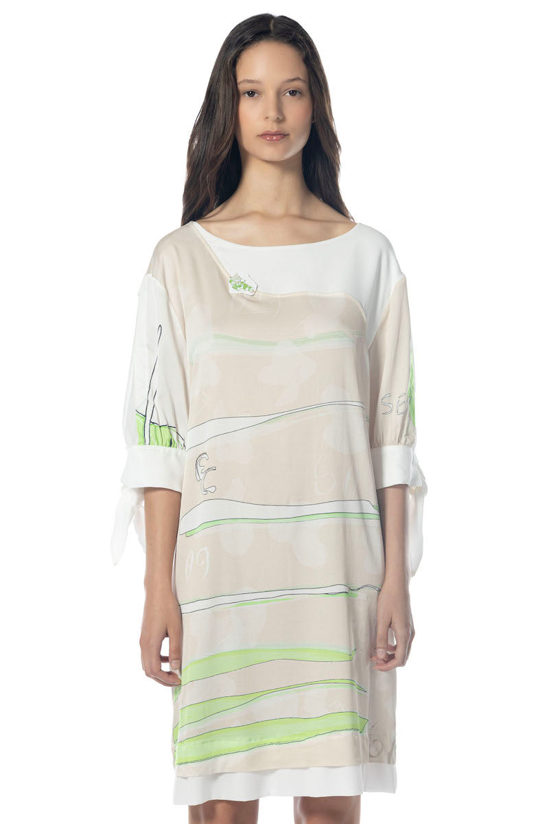 Robe en georgette Elisa cavaletti