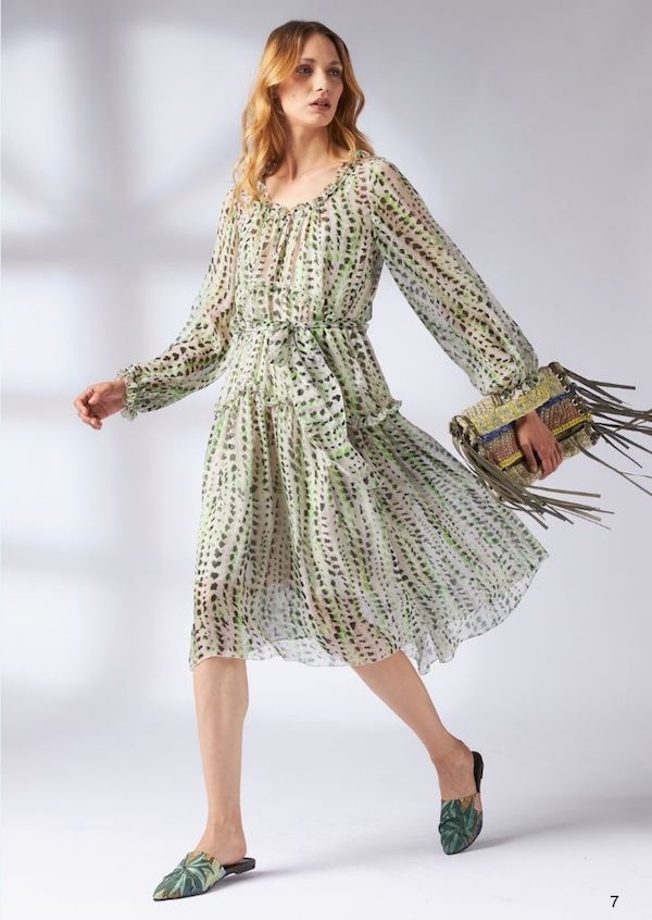Robe haute couture Tricot Chic B856