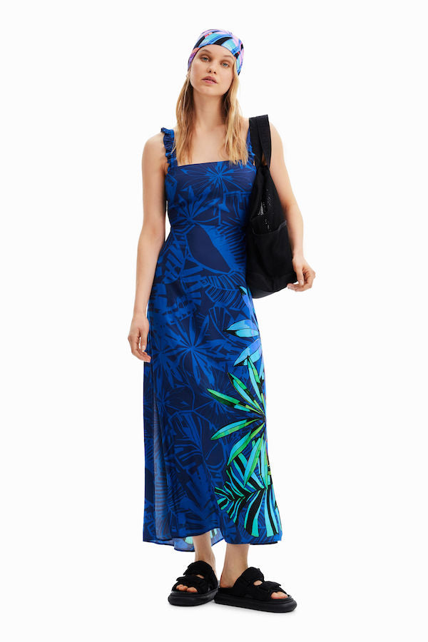 Robe imprimé tropical Desigual 23SWMW11