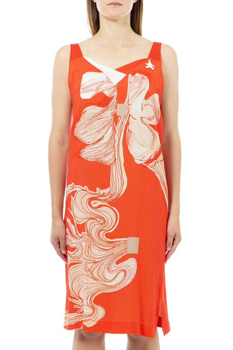 Robe légère rouge Elisa Cavaletti