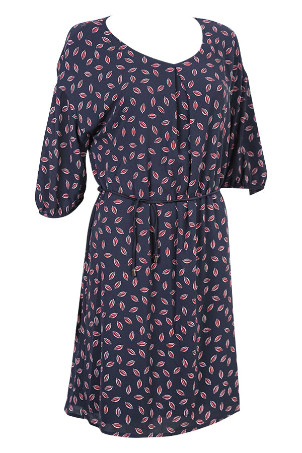 Robe La Fée Maraboutée FA5172 bleu marine