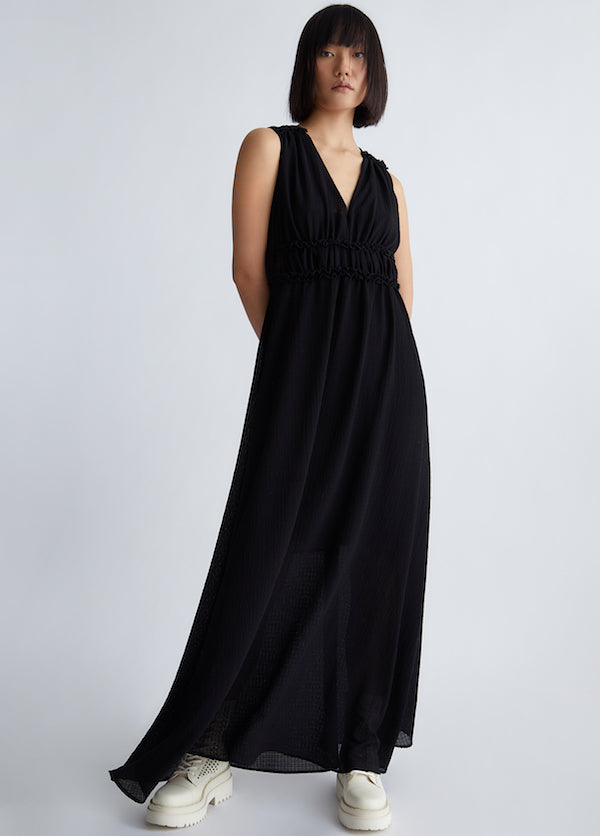 Robe longue en crêpe Liu Jo WA3447