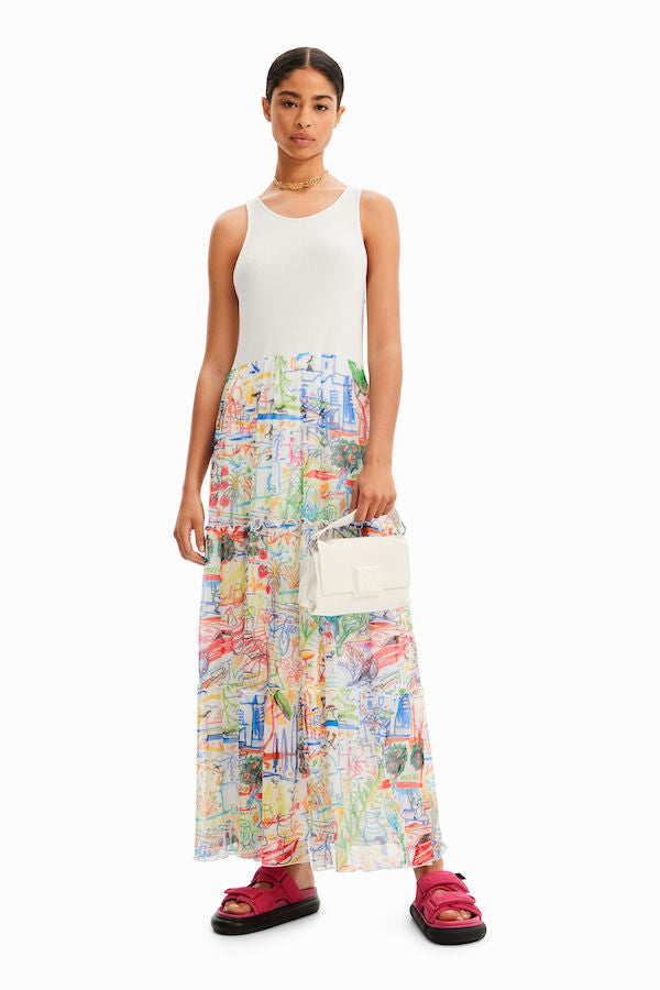 Robe longue sans manches Desigual