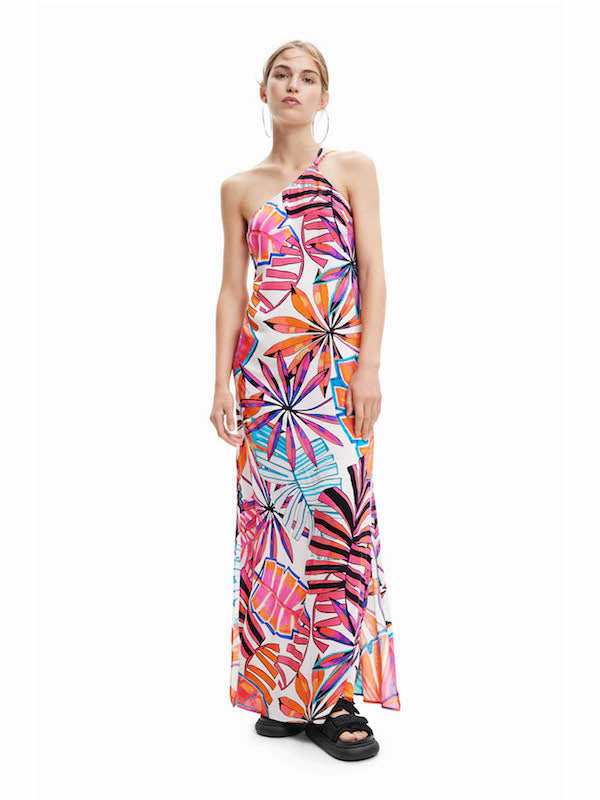 Robe midi asymétrique Desigual 23SWMW06
