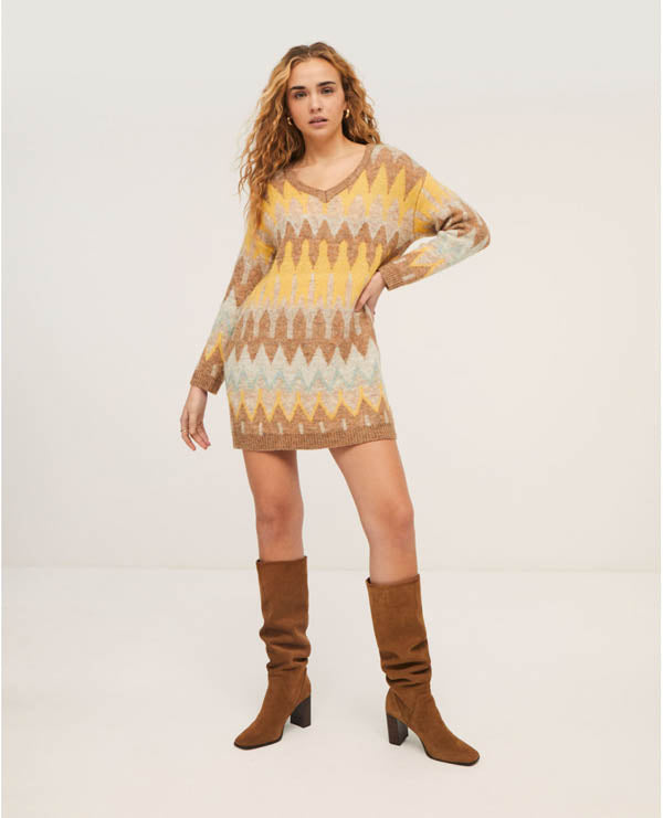 Robe pull en tricot Surkana 552ORPU732