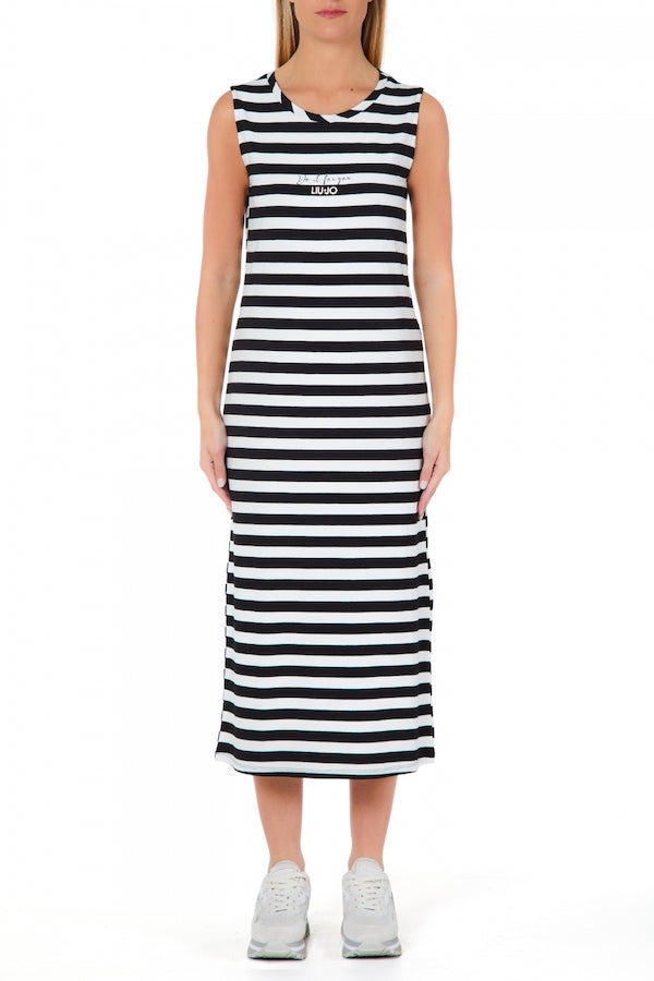 Robe rayée sans manches Liu Jo TA3255